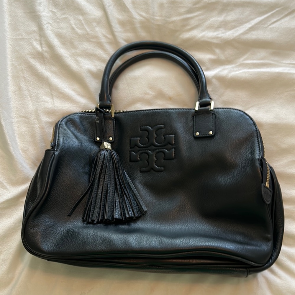 Tory Burch large double handle tote